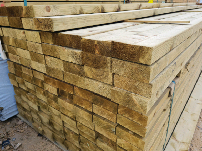 5x2 Planed Tanalised C24 Timber (45mm x 120mm)