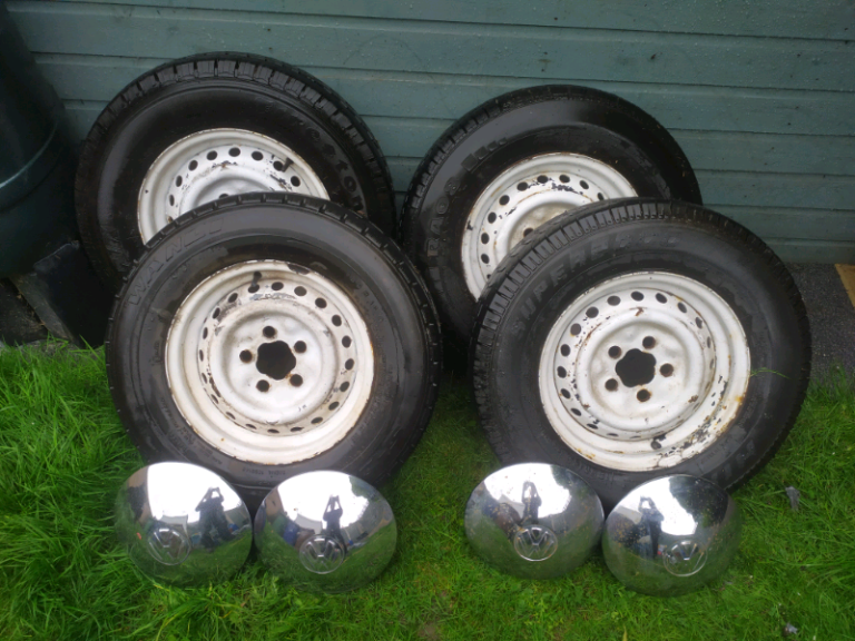 VW steel wheels 