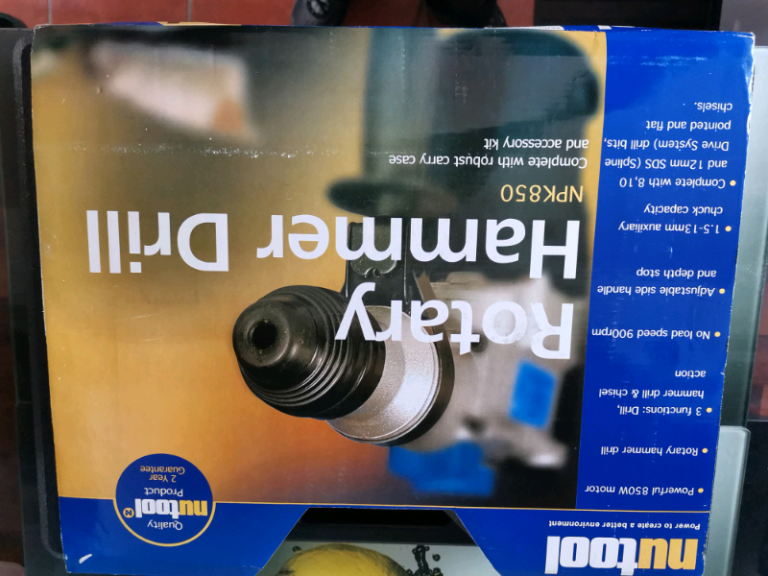 Nutook rotary hammer drill