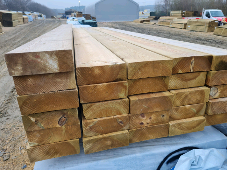 7x3 Planed Tanalised C24 Timber (73mm x 170mm)