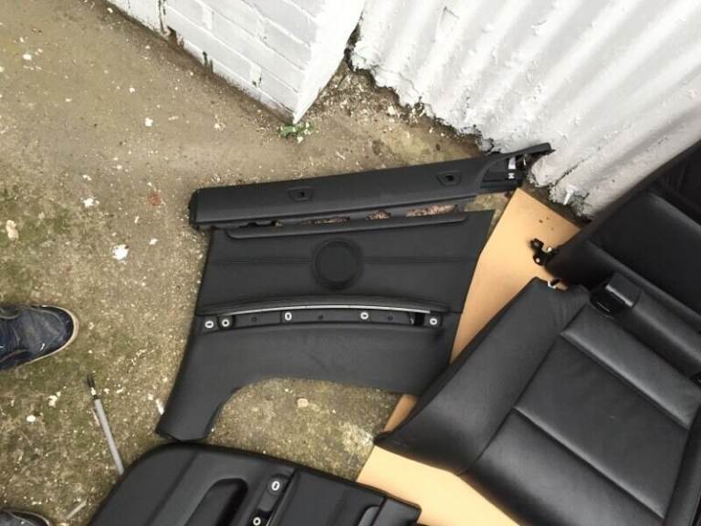 BMW E93 Sports Black Heated Leather Interior Complete