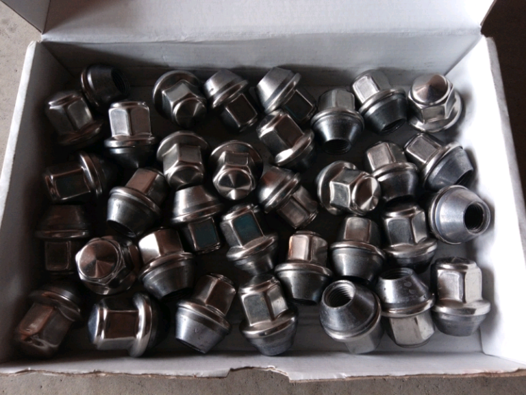 Ford Mustang / Ranger/ Transit large stainless wheel nuts