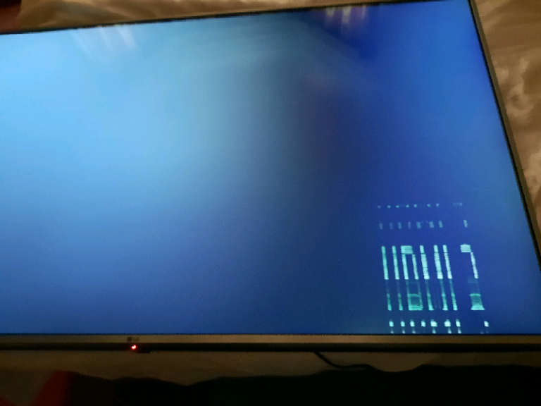 55" LG UHD 4K smart tv for repair