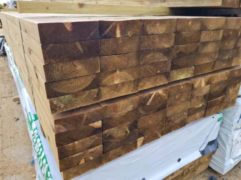 6x2 Planed Tanalised C24 Timber (45mm x 145mm)
