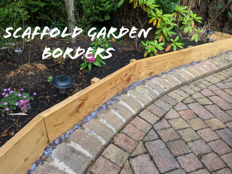 SCAFFOLD GARDEN BORDERS (Any size)