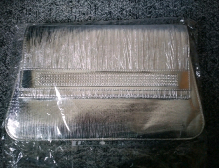 Silver purse