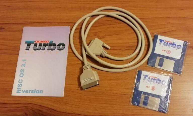 Acorn RISC OS 3.1 HP Turbo Driver