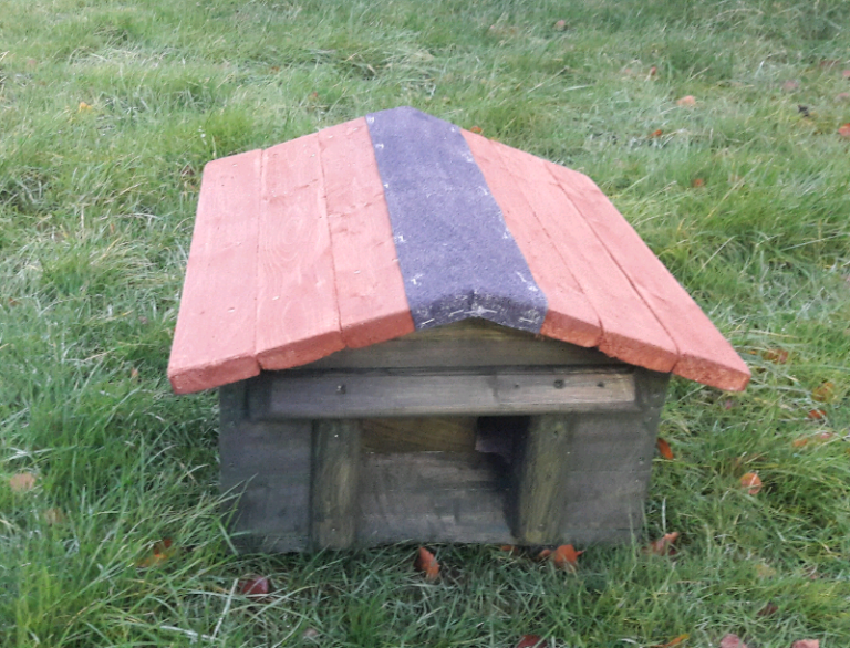 Hedgehog house/nest box.  Suitable for tortoises