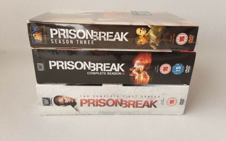 Prison Break Series 1 , 2, 3 DVD Box Set
