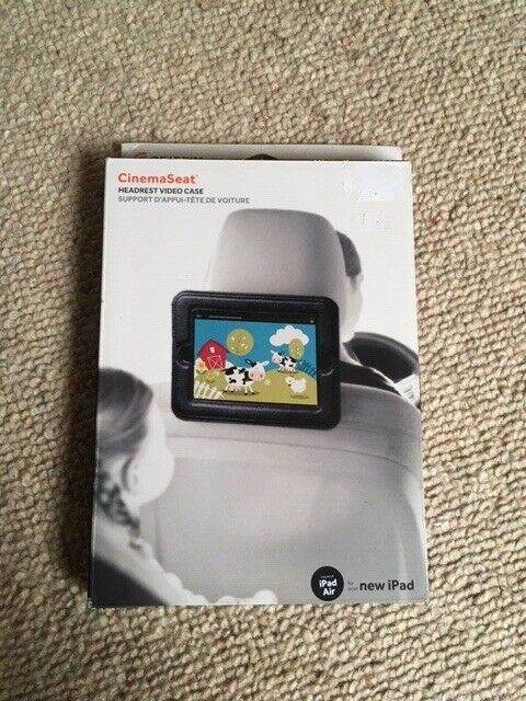 IPad CinemaSeat Headrest Video Case as new