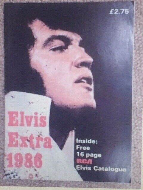 ELVIS EXTRA 1986. 80-Page Magazine 100% Elvis! **AS NEW**