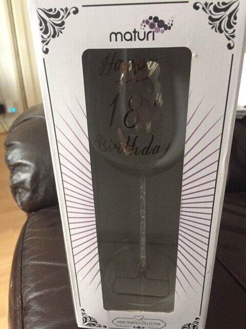 BIRTHDAY 18TH CHAMPAGNE FLUTE