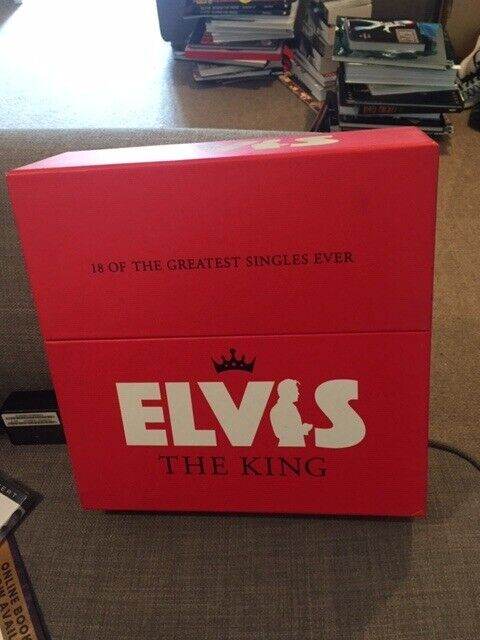 ELVIS BOX AND RECORD
