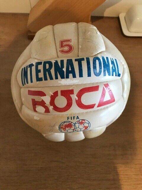 Autographed Roca Celtic Football