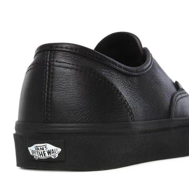 VANS 100%SKATE (Black 500714 leather) BRAND NEW W/TAG £45 IN SHOP £65