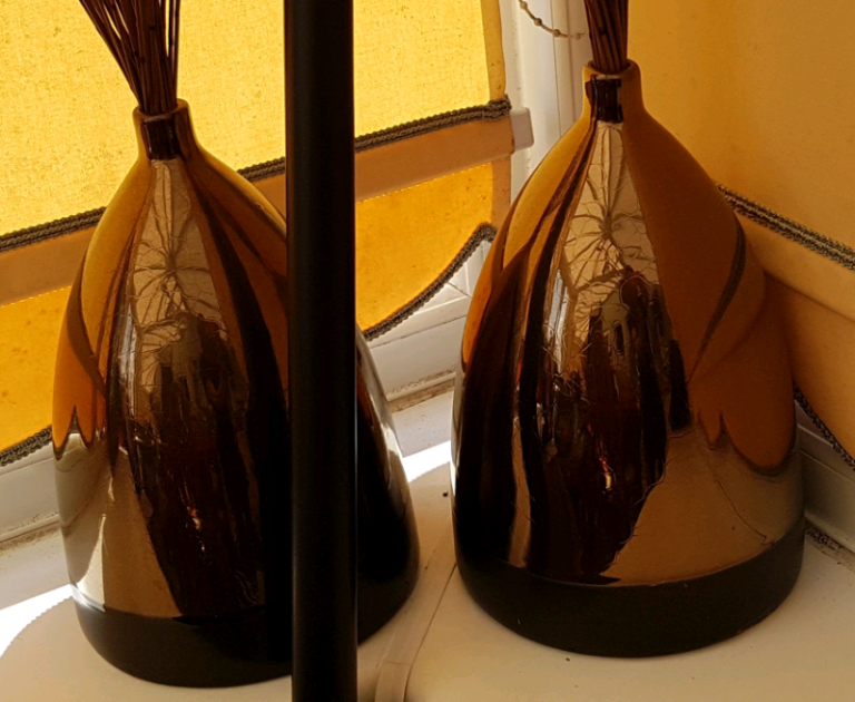 TWO FANCY VASE
