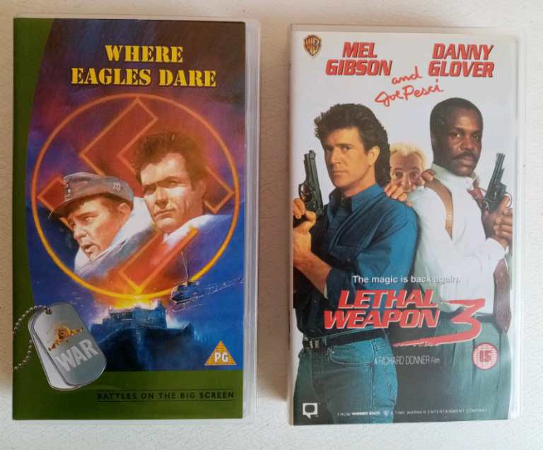 VHS VIDEO FEATURE FILMS