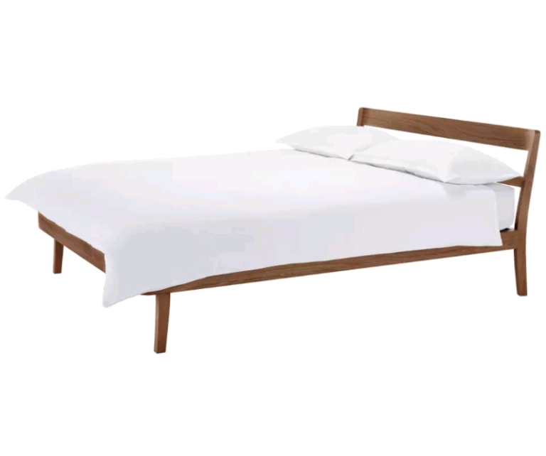Habitat Tatsuma Double Size Bed Frame - Walnut 