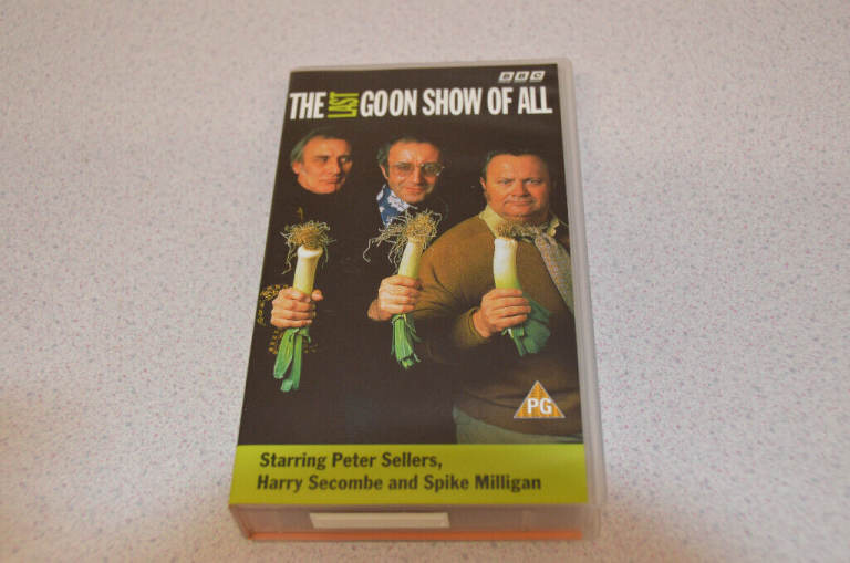 'The Last Goon Show of All' BBC VHS tape. 1972.