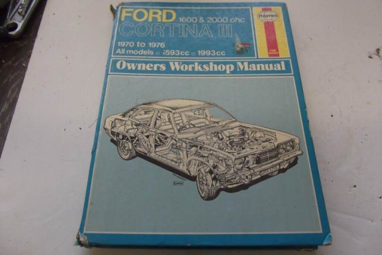 HAYNES FORD CORTINA MK111 REPAIR MANUAL