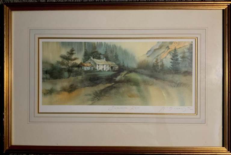 Summer Rain, signed limited edition print by Gillian McDonald 