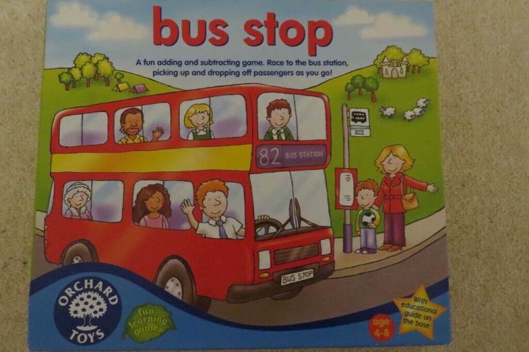Orchard Toys Bus Stop Game Age 4-8 