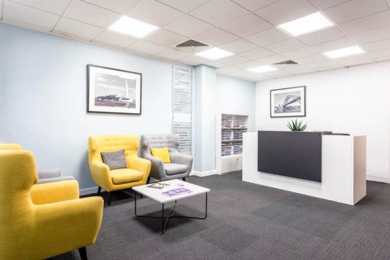 Newcastle upon Tyne - NE1 3DY, Co-working 322 sqft serviced office to rent at Newcastle Quayside