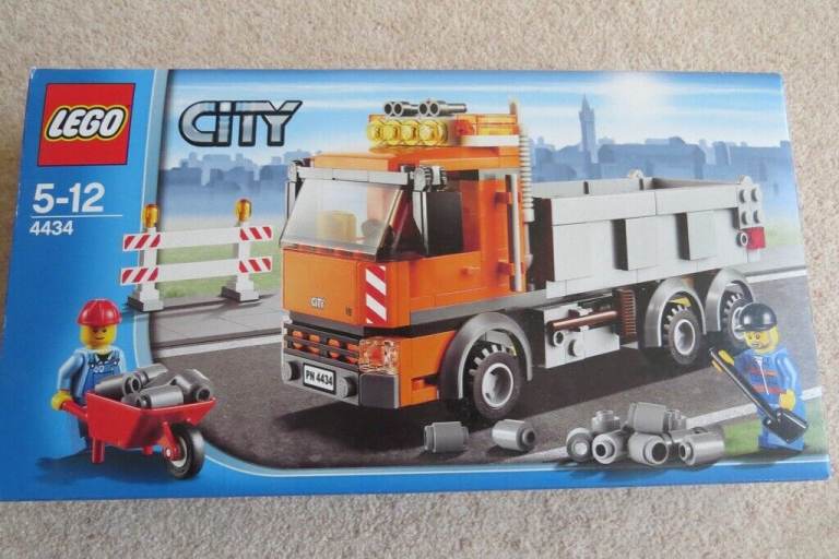 Lego CITY Dump Tipper Truck 4434, Age 5-12, 100% Complete with Manual and Box