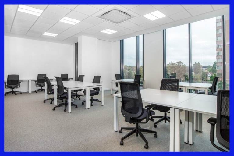 Sutton - SM1 4SY, Modern customizable office available to rent at Spaces Sutton Point