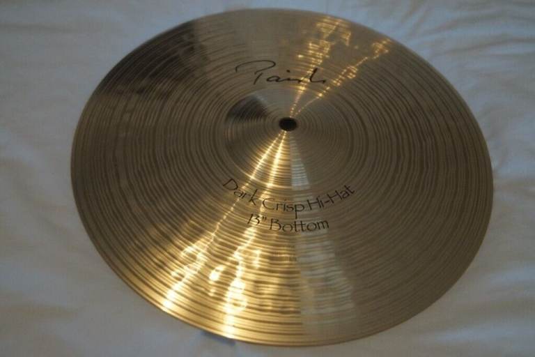 Paiste Signature 13 inch Dark Crisp Bottom H hat cymbal - Orphan - new old stock - '09