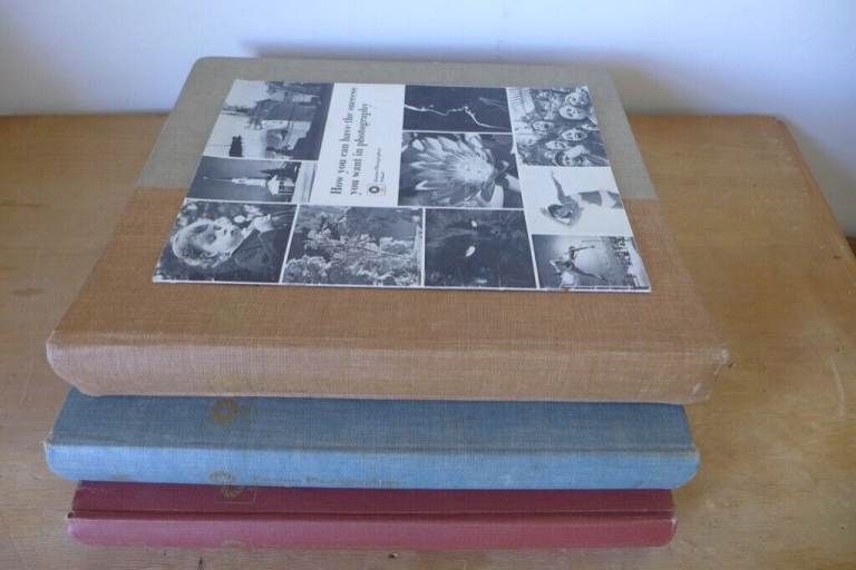 FAMOUS PHOTOGRAPHERS COURSE books, three large hardback volumes 1,2 and 3, published 1964 in the USA