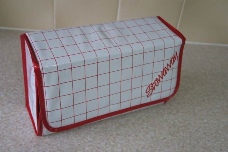 Stowaway Travel Iron, Hair Dryer, Sewing Kit Set Dual Volt