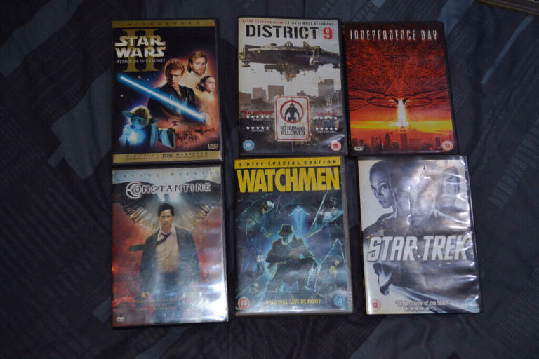 DVD job lot Sci fi movies...