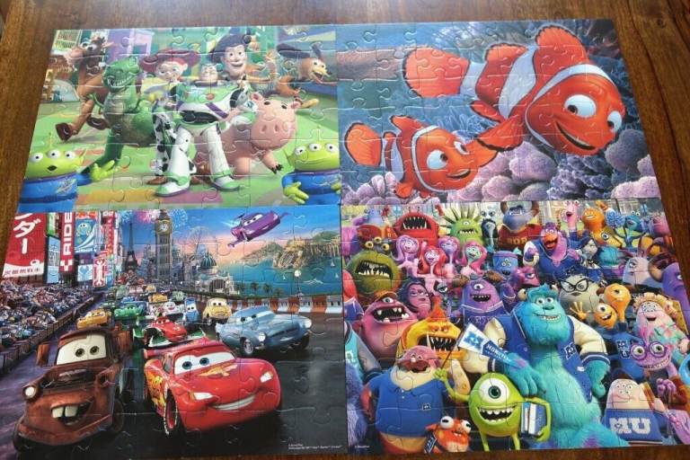 Ravensburger Disney Pixar 4x42 pieces Jigsaw Bumper Puzzle Pack