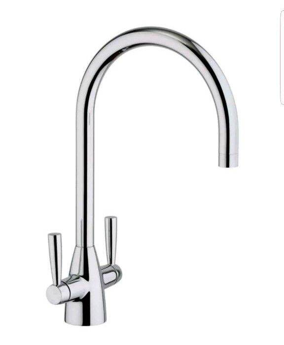 COOKE & LEWIS ENTIRE CHROME EFFECT KITCHEN MONOBLOC TAP
