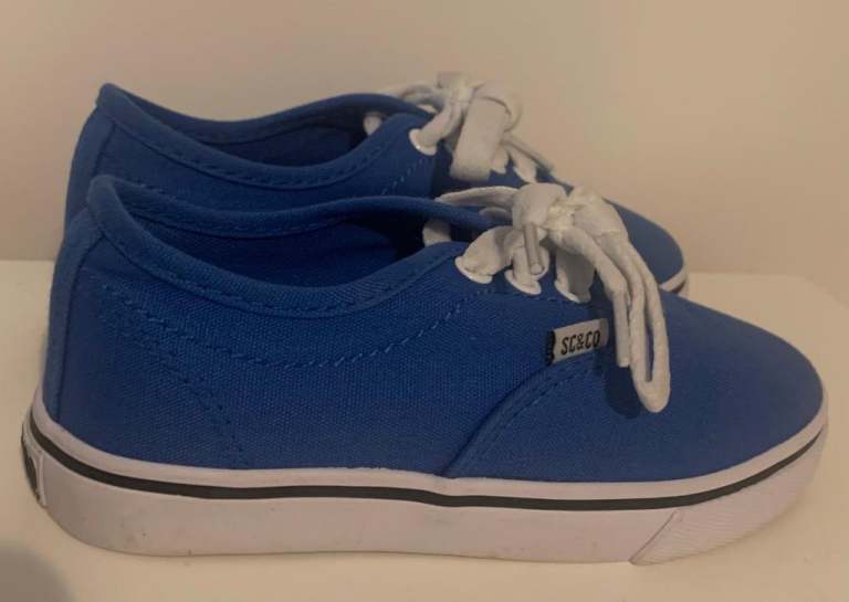 RRP£24 SC&CO Boys Trainers Shoes size 10 C10 WORN ONCE