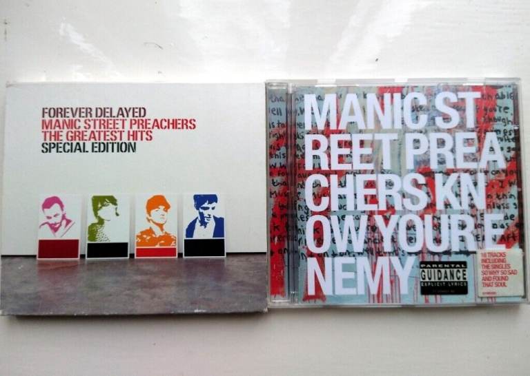 image for Manic Street Preachers TWO CD Albums - Know Your Enemy & Forever Delayed (Greatest Hits)