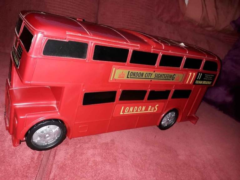 London bus mini play set