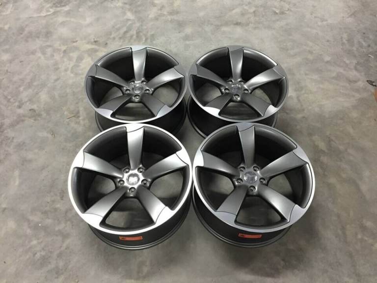 18" Inch Audi TTRS style wheels - VW POLO - SEAT IBIZA - AUDI A1 S1 - 5x100