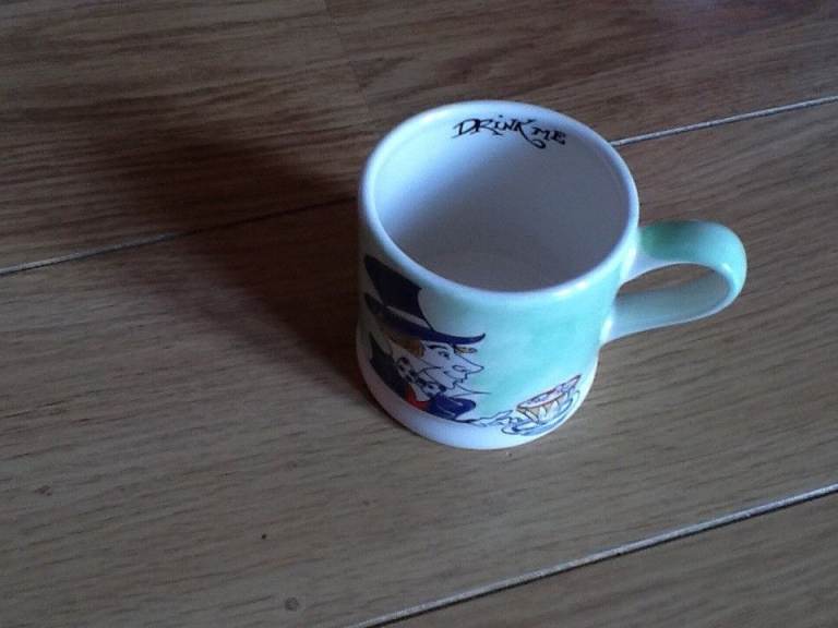 image for THREE ALICE IN WONDERLAND THEMED MUGS  RRP - £20