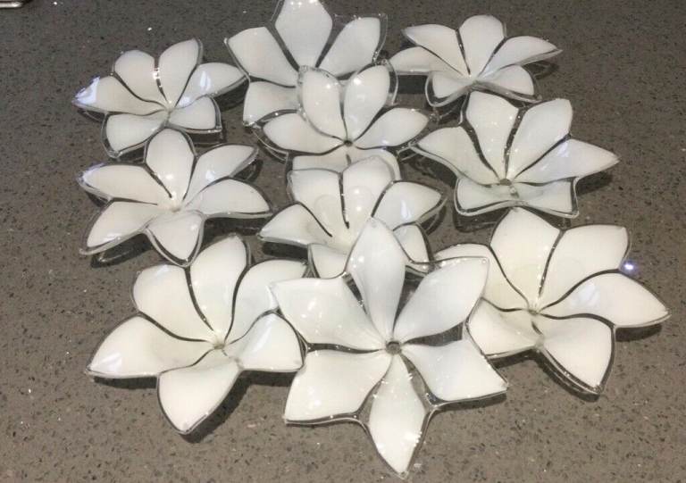 Murano Replacement Chandelier Glass Flower Petals
