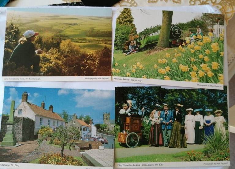 28 1970s vintage postcards 
