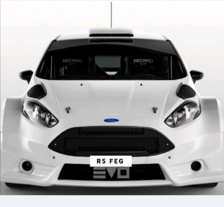 R5 RALLY CAR REGISTRATION 