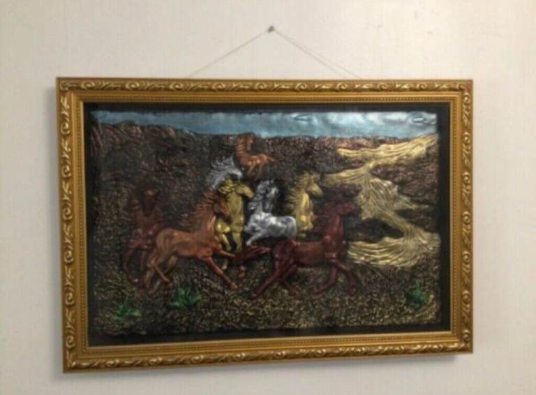 Horse portrait frame £25