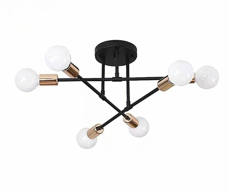 Modern Pendant Chandelier LED Ceiling Light, E27 Bulb Fitting, Bedroom, Living Room, Kitchen