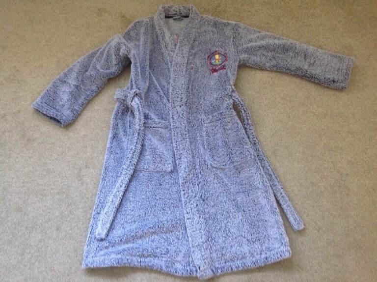 Boy's Age 9-10 M&S Bart Simpson Soft Feel Dressing Gown 