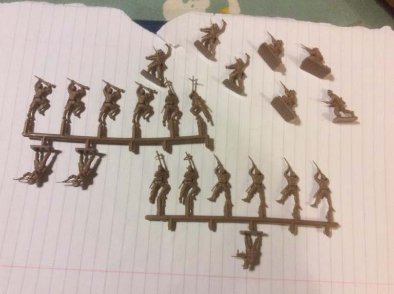 Airfix Africa Korps incomplete £1
