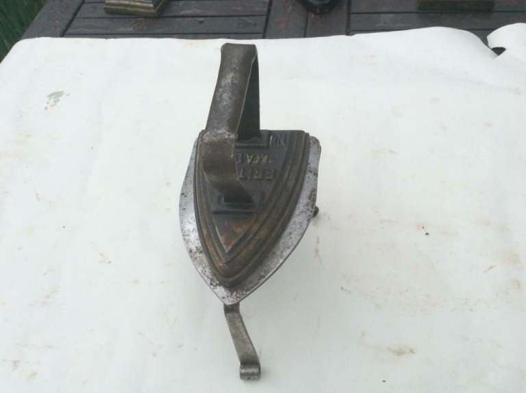 Old iron and stand