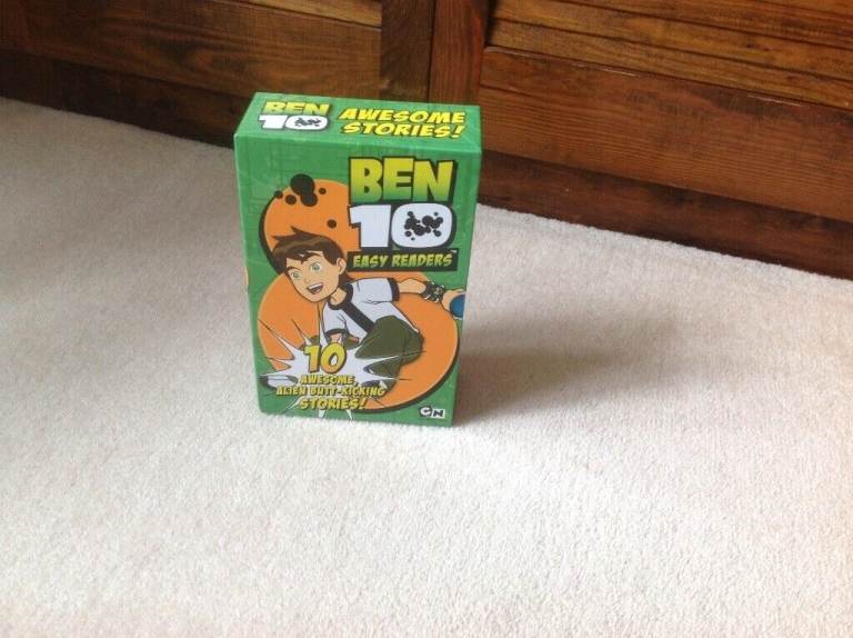 Ben 10 Easy Readers (10 Awesome, Alien Butt-kicking Stories)
