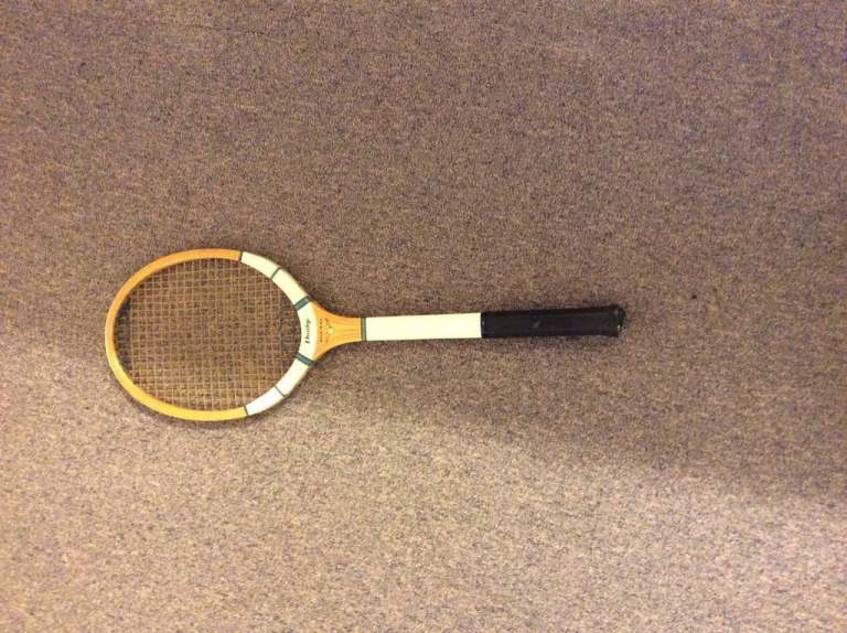 Dunlop gold wing Wooden tennis racket 1960s